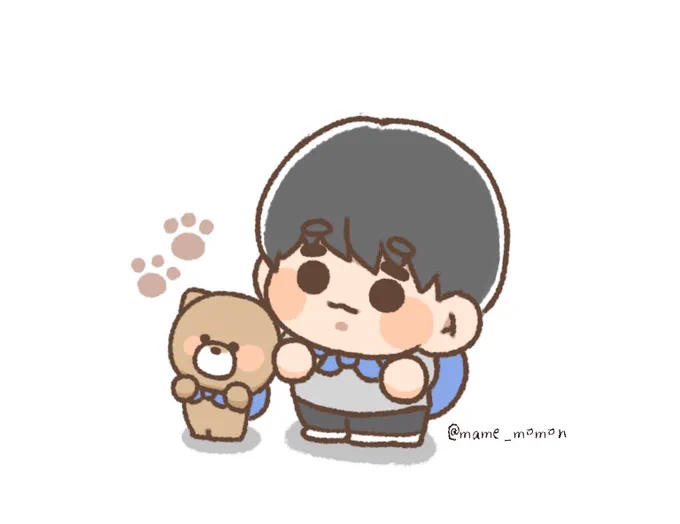 まめきょうだい??

#JO1fanart #豆ちゃん 