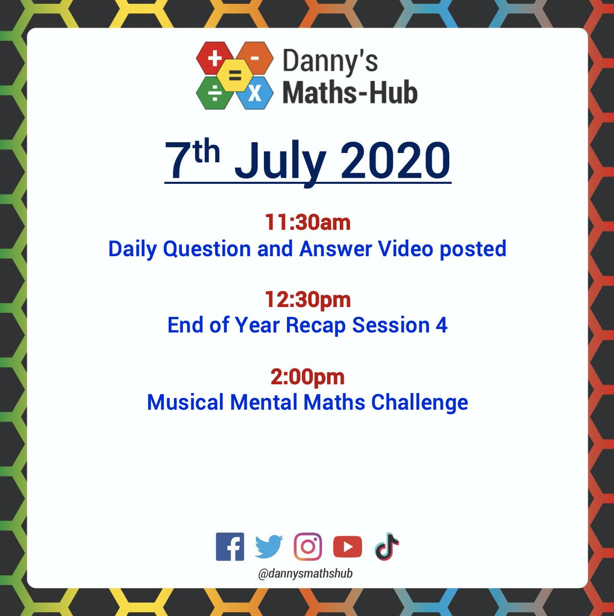 DannysMathsHub's tweet photo. Today we have our session 2 recap 

#maths #education #funmaths #matheveryonecanathome #onlinelearning #distancelearning #freemathslessons #freemathsresources #practicalmaths #mathseveryonecan #mathseveryday #mathseverywhere #mathseverybodycan https://t.co/PPeEGoShh3
