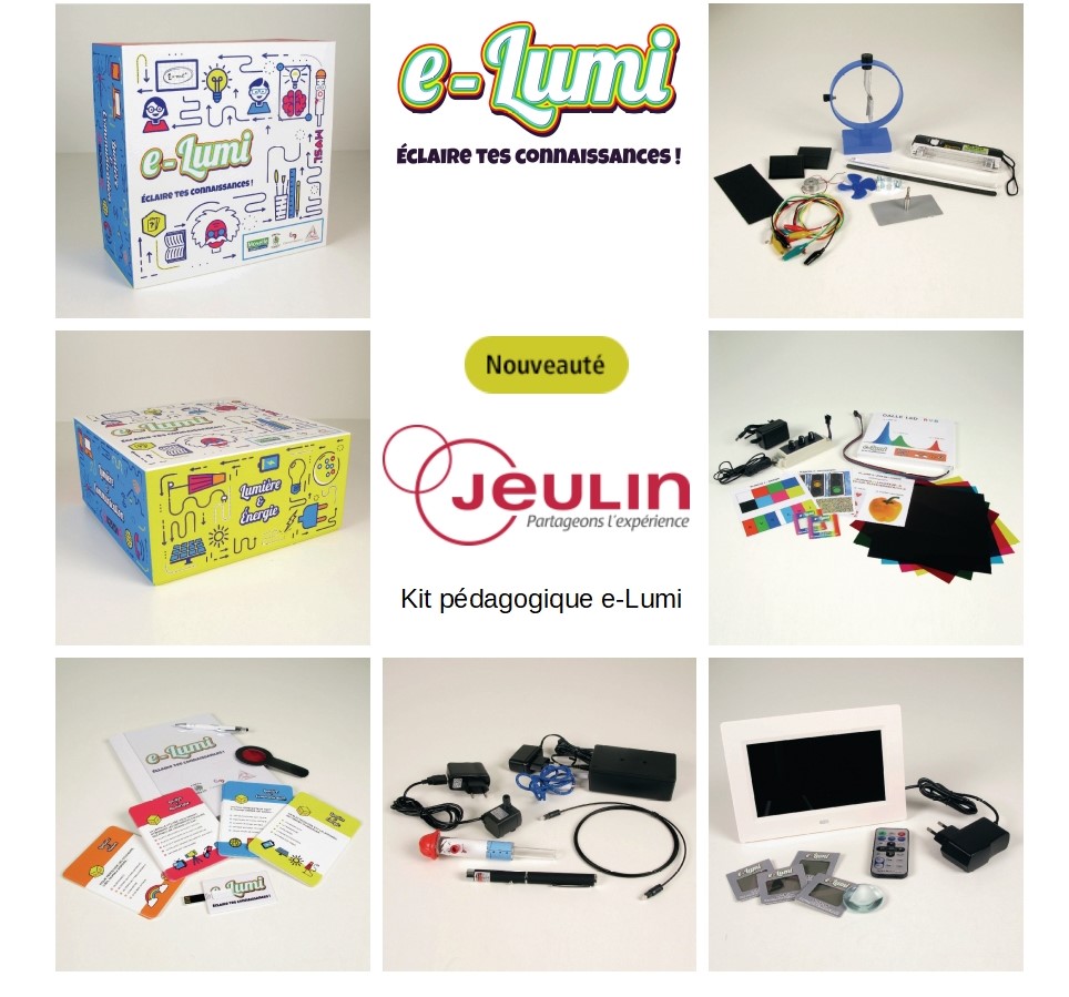 Nouvelle étape dans le déploiement d'e-Lumi : le groupe #Jeulin lance ce jour la promotion de ce produit unique initié par <a href="/MoselleCD57/">Département Moselle</a> et développé par <a href="/chairphotonics/">Chaire Photonique</a>
<a href="/Dida_Concept/">DIDA CONCEPT</a> avec le soutien de <a href="/Metz_CS/">CentraleSupélec campus de Metz</a>