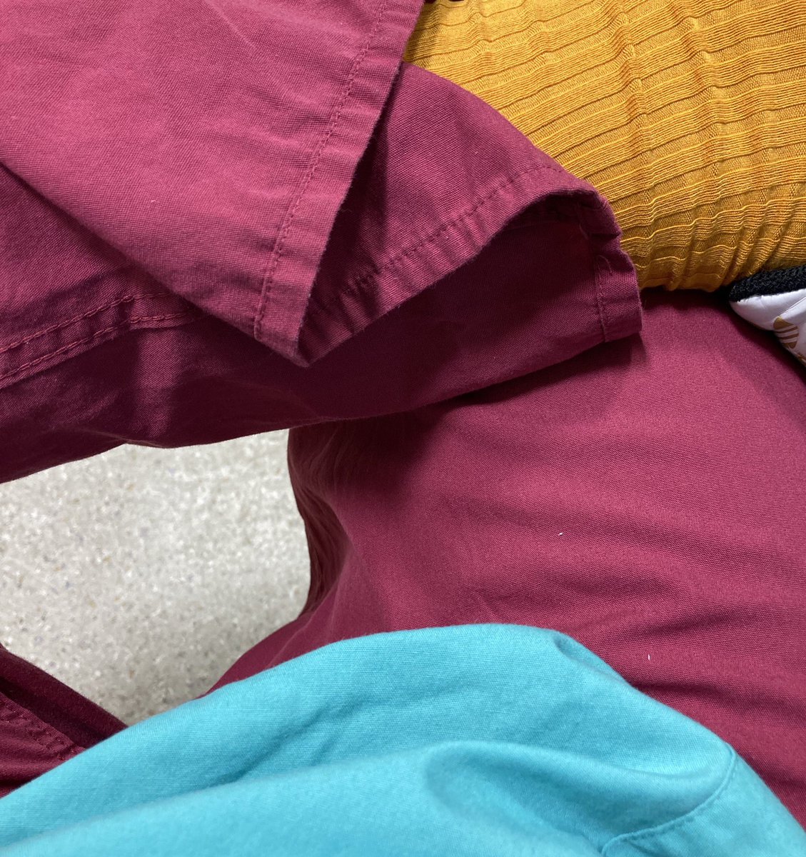My unfortunate combination of socks paired with the Hospital’s new scrubs colour scheme reminds me of The Joker...I’m just off to find some steps to dance down..
