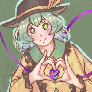 today is <a href="/tentackone/">vic</a> 's birthday so i drew this!! :DD #art #touhouproject #touhou