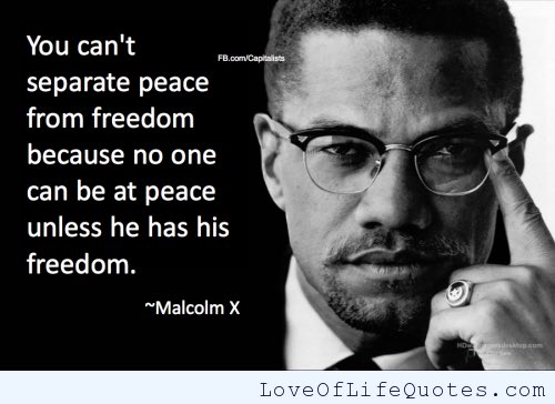 Velle_W504's tweet photo. Kicking off #ATTEqualityWeek with the great Malcolm X! Wise words from a wise man! #PeaceisFreedom 🖤🖤✊🏽✊🏽✊🏽 https://t.co/JuPtqzZISY
