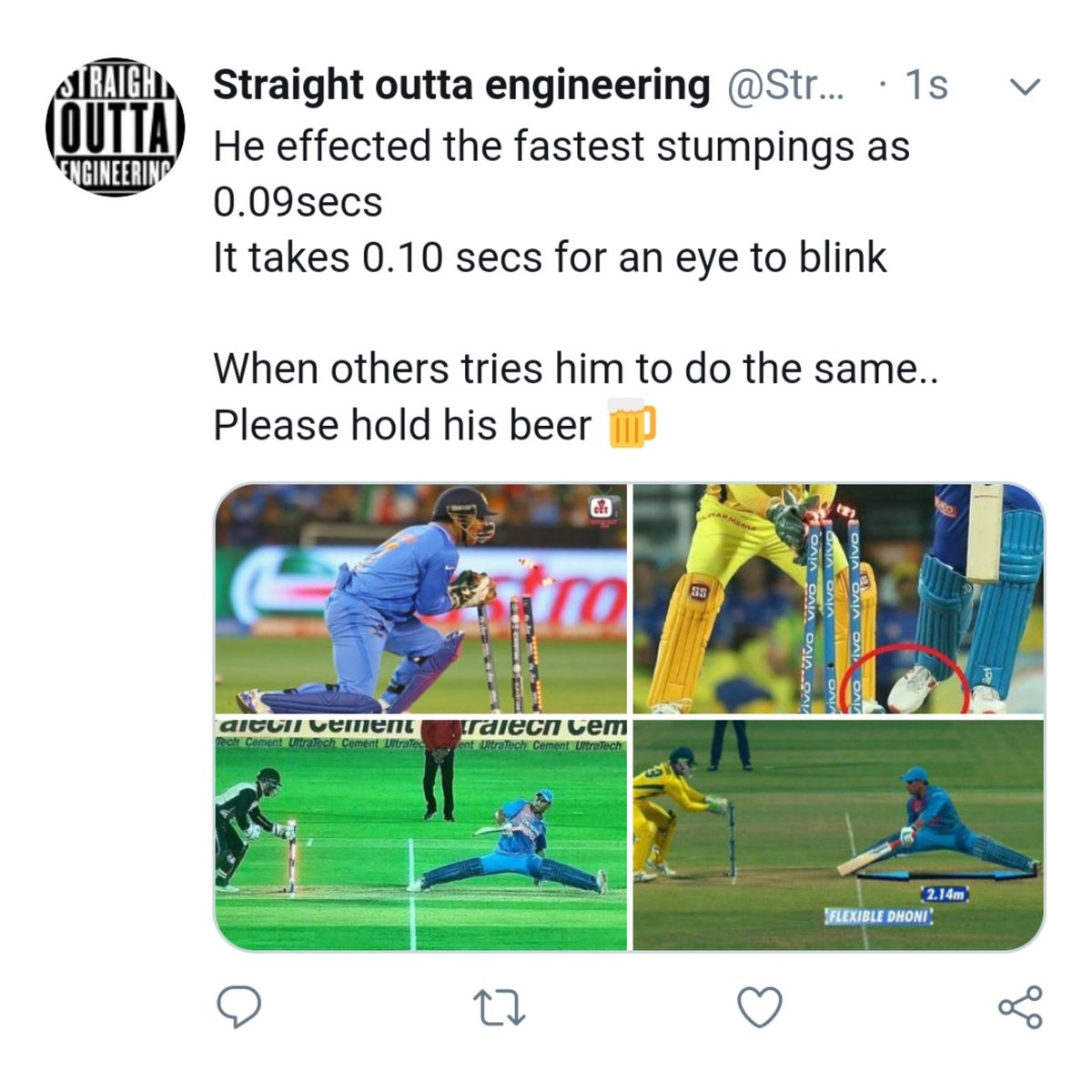 Straightouttae1's tweet photo. Happy birthday Mahi 🎉 
#HappyBirthdayDhoni #HappyBirthdayMSDhoni #HappyBirthdayMSDhoni #HappyBirthdayMSD https://t.co/9zgj7oICCu