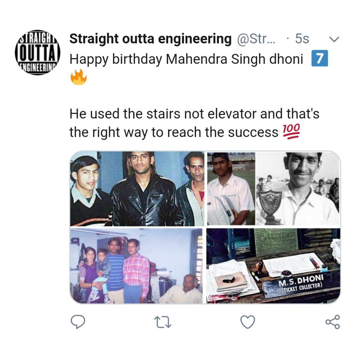 Straightouttae1's tweet photo. Happy birthday msd🎂 
#HappyBirthdayDhoni #HappyBirthdayMSDhoni #HappyBirthdayMSD #HappyBirthdayMahi https://t.co/8TrviJFoV0