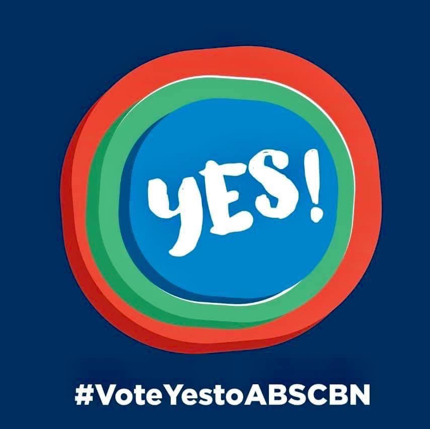 MiniCHormigos's tweet photo. #YesToABSCBNFranchise https://t.co/jumAPNo8Kf