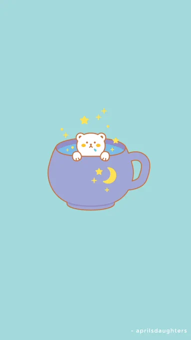 these #hungrybear ?? are now ☎️ wallpapers too 