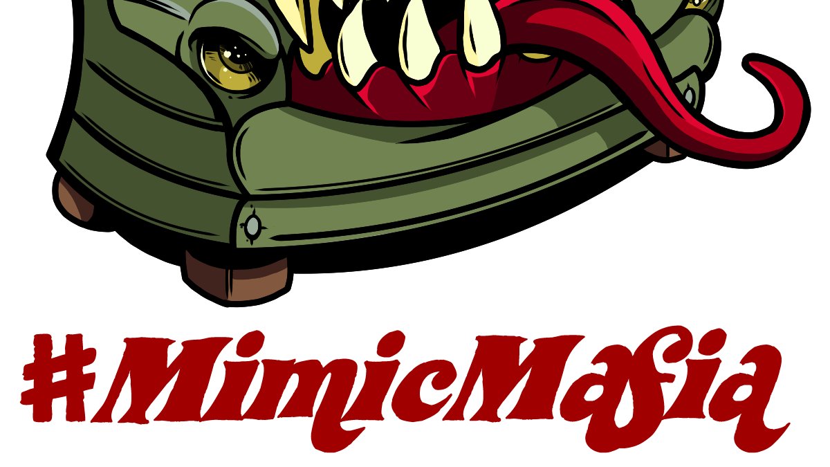 WizardsCouch's tweet photo. It's all about the #MimicMafia @DannyLeeGrimes  @praetorsrejects https://t.co/h9TmXq20Tc