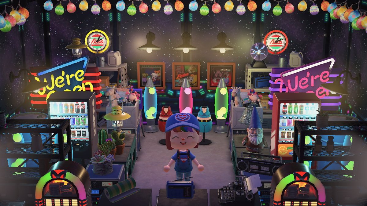 のりねこ 宇宙船の壁紙つかったら最高にクールな部屋になるから この季節ぜひやってみてほしい どうぶつの森 Animalcrossing Acnh Nintendoswitch