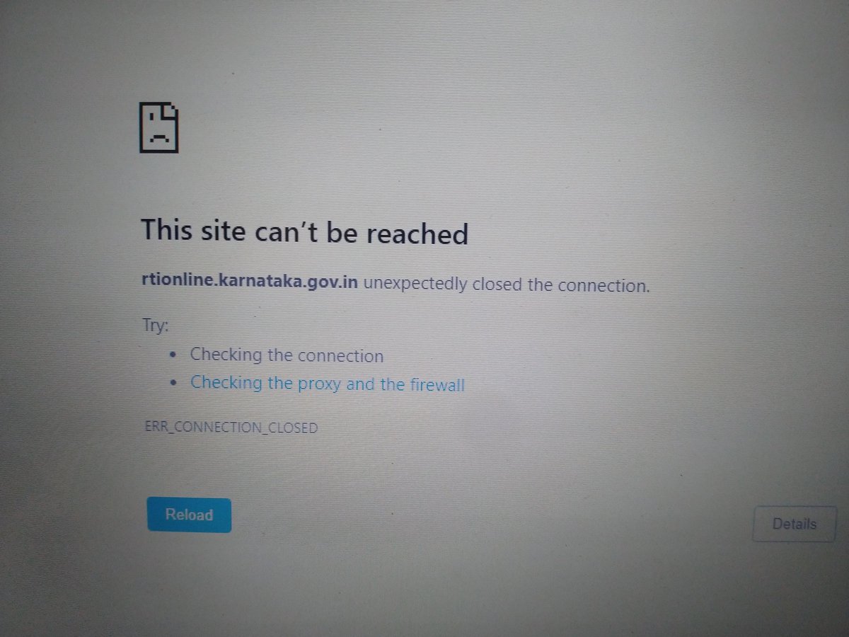 prashantbm02's tweet photo. @Karnataka_DIPR Unable to access even now. Please rectify. https://t.co/O30CbGKlUb