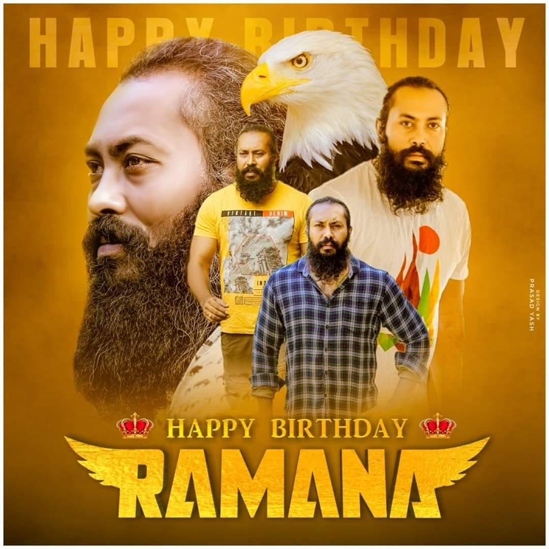 YashTrends's tweet photo. Happy Birthday @GarudaRaam Brother Behalf Of @TheNameIsYash BOSS Fans♥️

#HBDGarudaRaam #KGFChapter2 https://t.co/GVOIxEiXPR