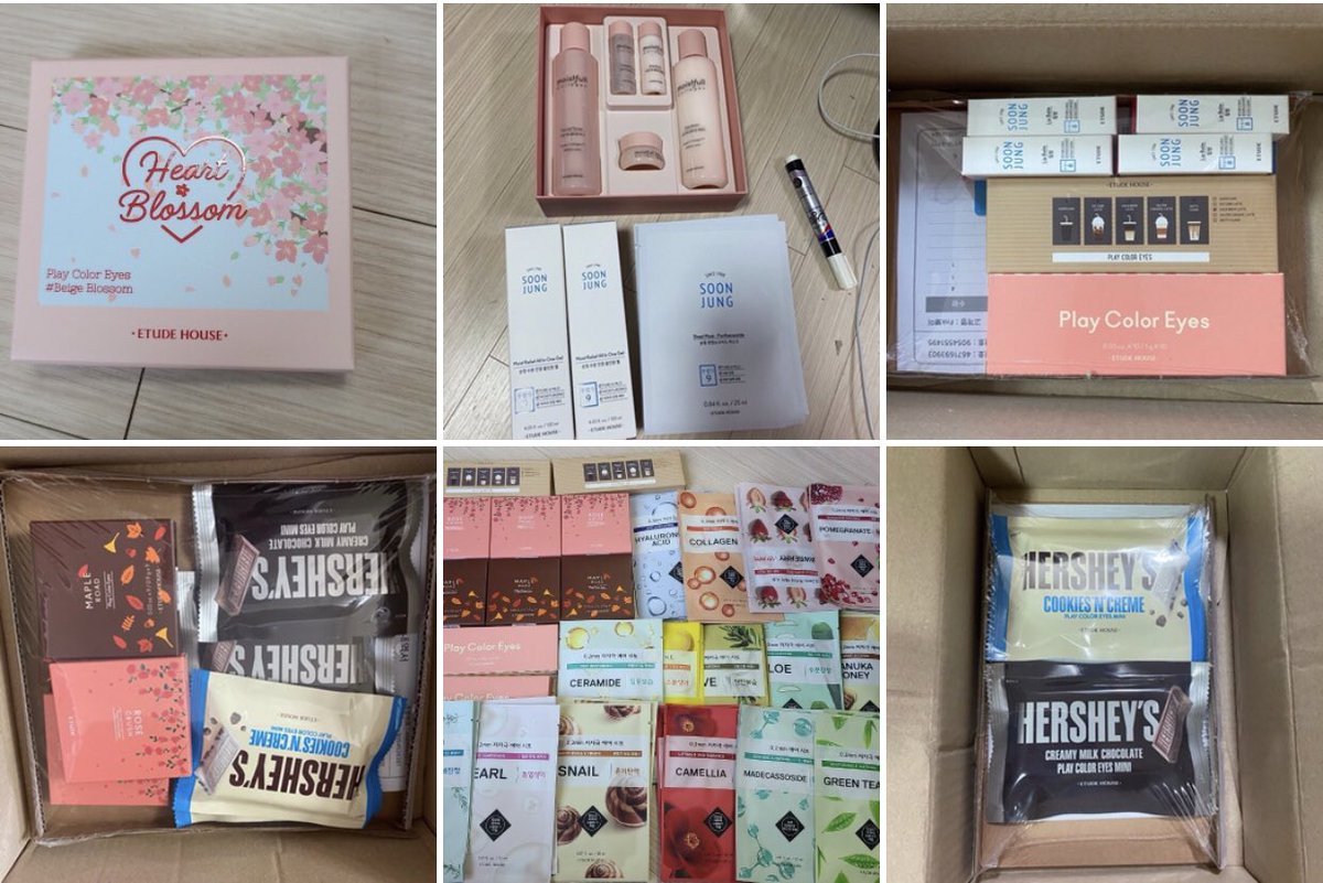 sdrfnk17's tweet photo. 〰️3ce eye palette / lip tint 1+1 , etude รอบ28/6 ของถึงบ้านเกาครบแล้วนะคะ ตอนนี้ของส่งไปที่โกดังเรียบร้อยแล้ว รออัพเดทรอบส่งกลับน้าว่าจะได้รอบไหน #S17update https://t.co/wCRBZoVPtn