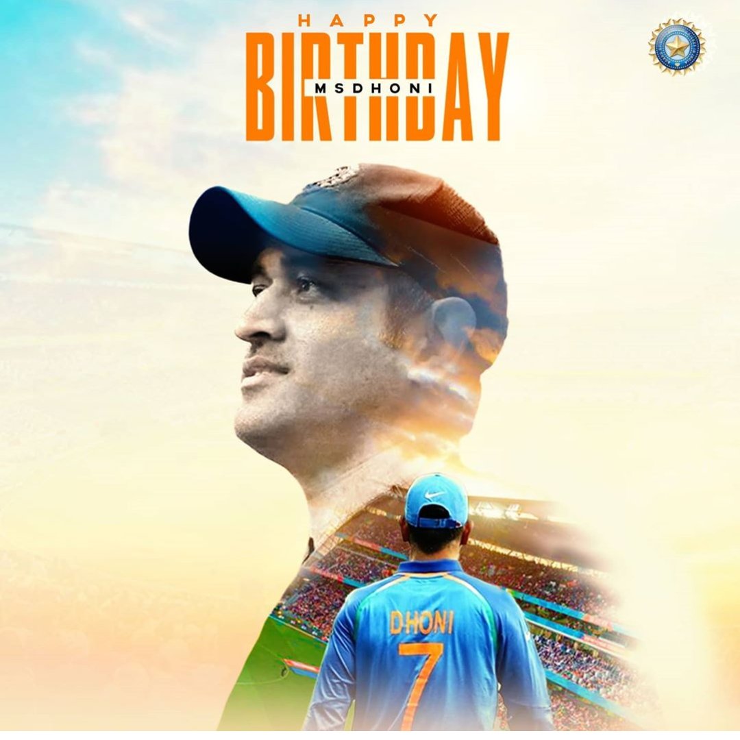 SarveshTiwarip's tweet photo. Captains are many, Leaders are few.
And you're both. Love you Mahi ♥️
#HappyBirthdayMSDhoni @msdhoni 🦁
#Stpremkapura https://t.co/FfKTH8OFKk
