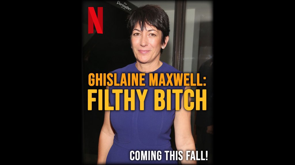BennyShredd's tweet photo. @Sususurro2 #GhislaineMaxwell
#FilthyBitch
#Netflix https://t.co/Vemsu0amvV