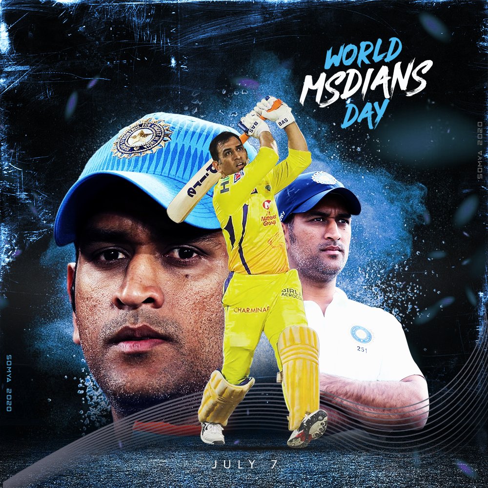 TheCrickfreak's tweet photo. The most successful captain of team India !
Only captain to win WC,WT20,CT !
Captain cool😎 ! 
Wishing our own lion A very happy 39th birthday 😋❤️🔥

#TheLionTurns39 #HappybirthdayDhoni #Msdhoni #legend

Edit - @ssp_in https://t.co/GuDNv2jWZT