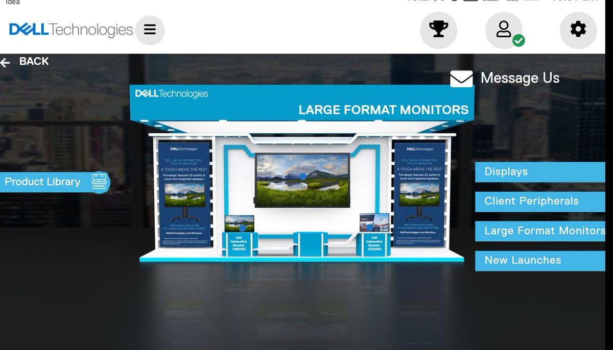 ElangoRaja29's tweet photo. Attending #acceleratewithdell. Overall experience is great and ofcourse the Displays of Dell is best as ever #DisplaysBooth i like large format displays. elango@ssinformation.in https://t.co/4U8MEGPMi2