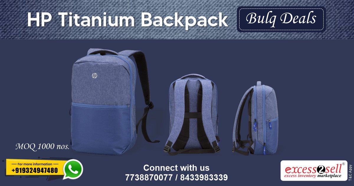 hp titanium backpack