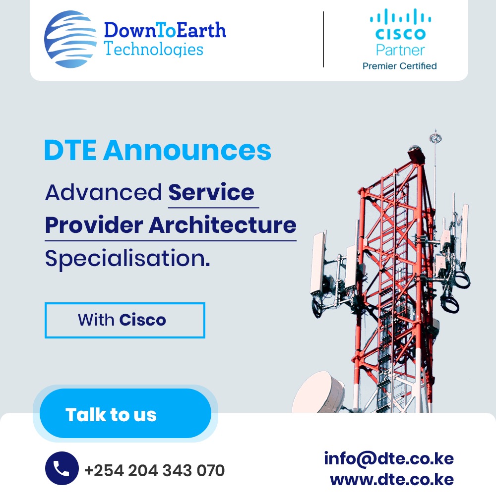 DTE_Tech_'s tweet photo. Effective 5th Jul '20 , DownToEarth Technologies has attained Cisco Advanced SP specialisation.
This means DTE has demonstrated it has the technical skills and capabilities to deploy complex Cisco Service Provider solutions.
Visit https://t.co/L1oHDEfULa
#dtetech https://t.co/OR2vIs4GA5