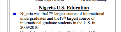 GESI_Repair9ja's tweet photo. Fact on Education
Nigeria was the 17th largest source of international undergraduates and the19th largest source of international graduate students in the U.S. in 2009/2010.- Economic Section, United States Embassy in Nigeria , 2012.
#educationalfact
@Amina_Eke22
@HOBMakanju https://t.co/gfQsT1lVUv