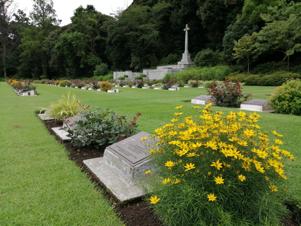 DCn7DAY7vU2ANgq's tweet photo. バラは終わりましたが、他の花も咲き始めています。
#横浜 #yokohama #CWGC 
#YokohamaWarCemetery 
#英連邦戦死者墓地  #保土ヶ谷　#花 #アガパンサス #ギボウシ #コレオプシス https://t.co/vfewTOYjzV