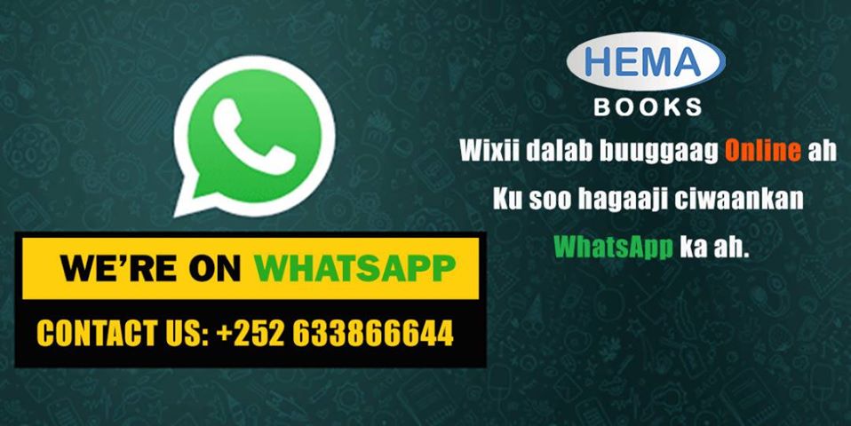 hemabooks's tweet photo. wixii dalab buug ah Fadlan nagalaso xidhiidh WhatsApp ka https://t.co/VbqGHUaTul