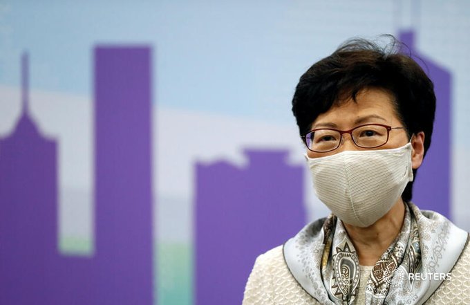 RAKIBR14's tweet photo. Hong Kong's national security law does not spell 'doom and gloom,' Chief Executive Carrie Lam said, as she tried to calm unease over legislation that critics say could mean the end of freedoms that have underpinned the city's success as a financial hub .

https://t.co/W8a9cdOFYw https://t.co/Lo9insrbzE