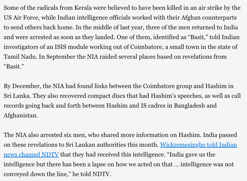  #PT: IS-K and IS-India links to Zaharan Hashim