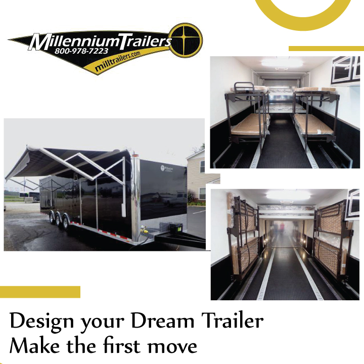 Milltrailer's tweet photo. Did you know? With custom #enclosedtrailers, you can carry a wide range of equipment, all at once, and secure them inside separate compartments! https://t.co/0pbrYVbFDZ #trailerseller #shoptrailers #trailersupplier https://t.co/LEX6pQu2Aj