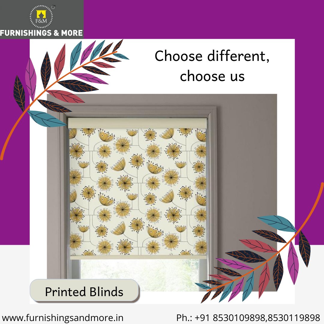 FurnishingsM's tweet photo. Blinds help to keep the room neat and clean.

📞 : +91 8530109898, 8530119898 
🌐 : https://t.co/2OoYCkBoKq
📧 : furnishingsnmore@gmail.com

#printedblinds #blinds #furnishingandmore #furnishinghome #curtains #homecurtains #newlook #customizedhome #crazylook #home #furnishings https://t.co/krmNdI2QHc