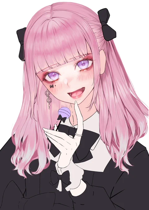 昨日の配信で髪の毛の描き方について、ある程度基本的なところからお話ししていたので録画残しました!https://t.co/wufK0cYd3a 