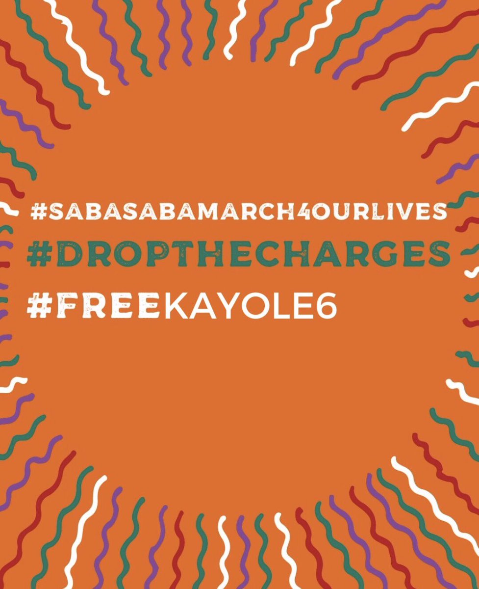 ibnalyyaman's tweet photo. Excuse me, #SabaSabaMarchForOurlives has not been disrupted - we’re still going ahead to town! 

SHOW UP 

#FreeKayole6 https://t.co/3MAlnUKK4o