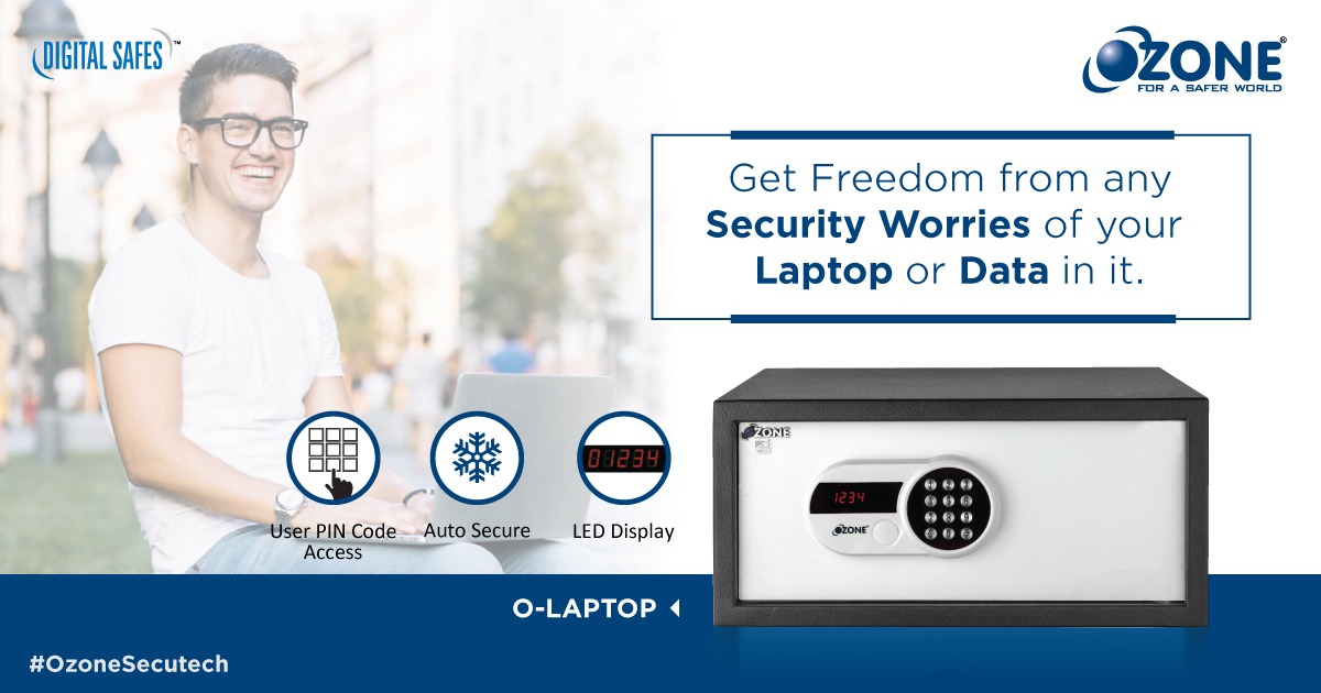 OzoneGroupIndia's tweet photo. Now stay rest assured about the security of your Laptop 💻 and the Data 📂 within with Ozone O-Laptop Safe. This comes with useful security features and yet is very easy to use.

👉 Shop now: https://t.co/7GGDmcwhlD 🛒

#OzoneSecutech #DigitalSafes #DigitalSecurity #Laptop 💻 https://t.co/dDNUnksRVM