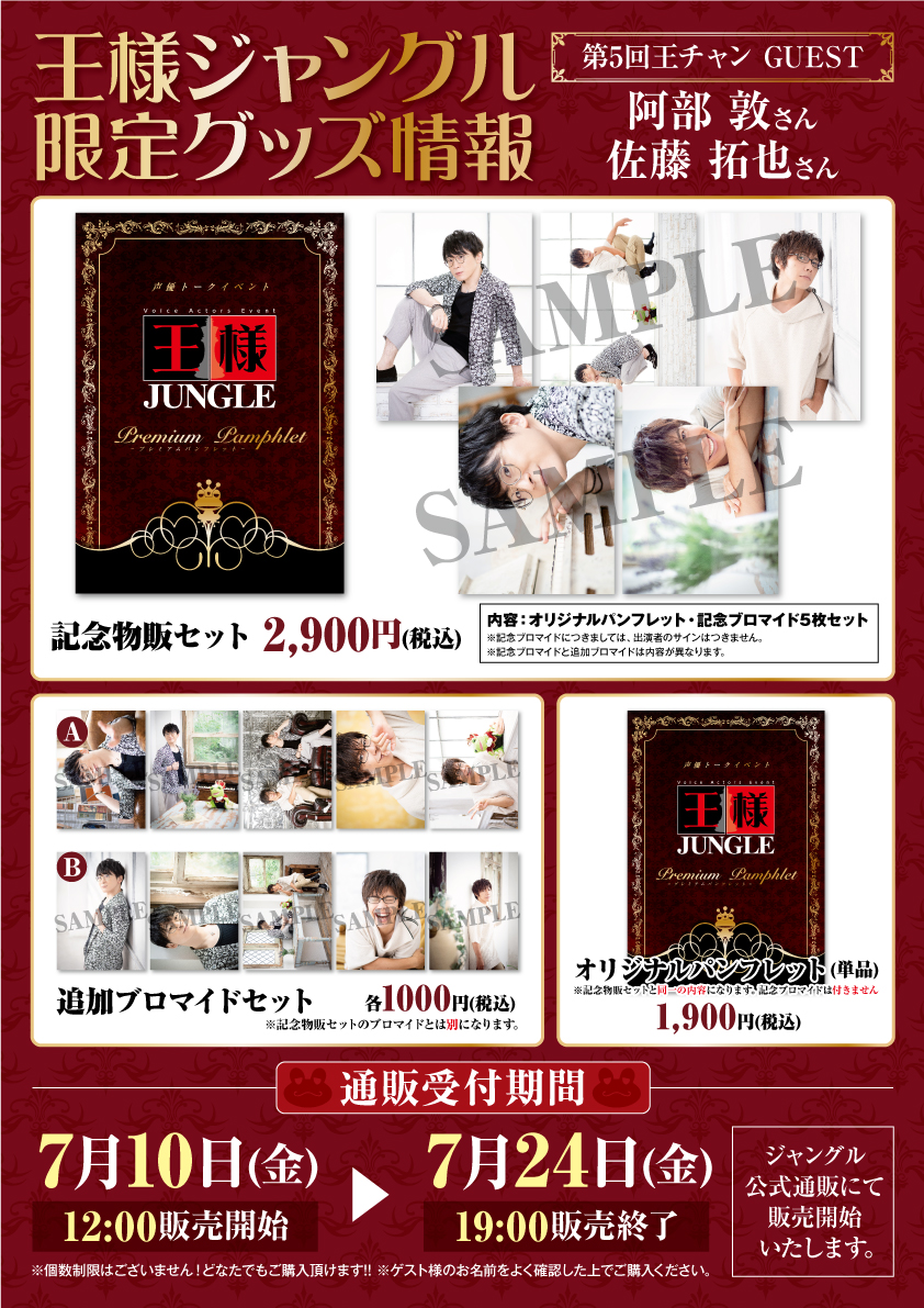 現品限り一斉値下げ! 【バラ可】佐藤拓也 パンフレット セット その他