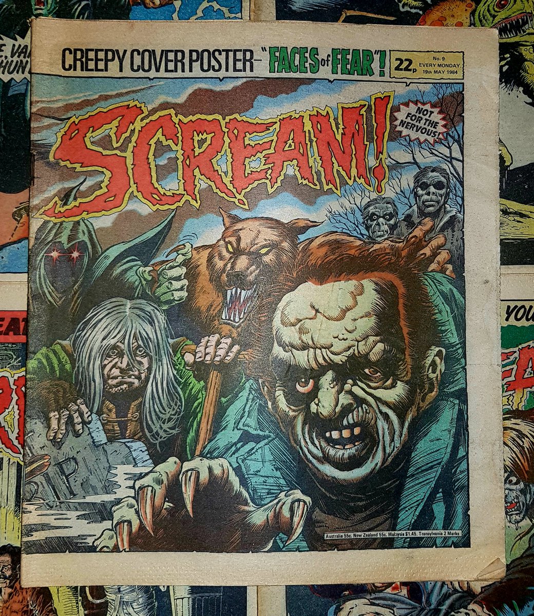 MarkRJones1970's tweet photo. @ScarredForLife2 The covers still look great so here's 4 more! #ScreamComic #KingsReachTower https://t.co/8TYM6Tk7xF
