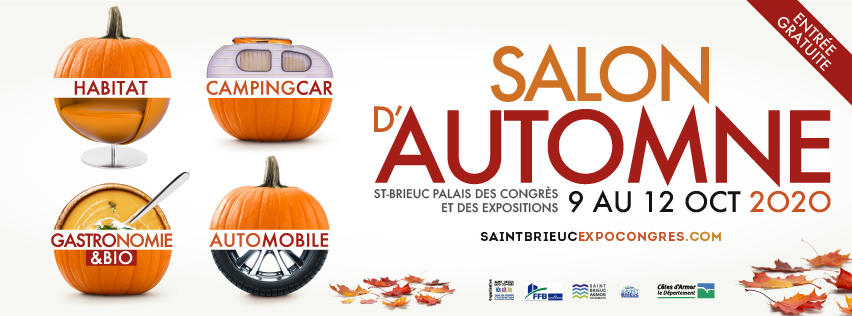 Nouveau au Palais : Salon d'Automne 📍
Du 9 au 12 octobre 2020
🔍Nouveau concept : 4 jours 4 univers Entrée Gratuite
Habitat, Camping-Car, Gastronomie, Automobile 
#salondautomne #palaisdescongrès #habitat #campingcar #gastronomie #automobile 
▶️bit.ly/2ZJ8nF8