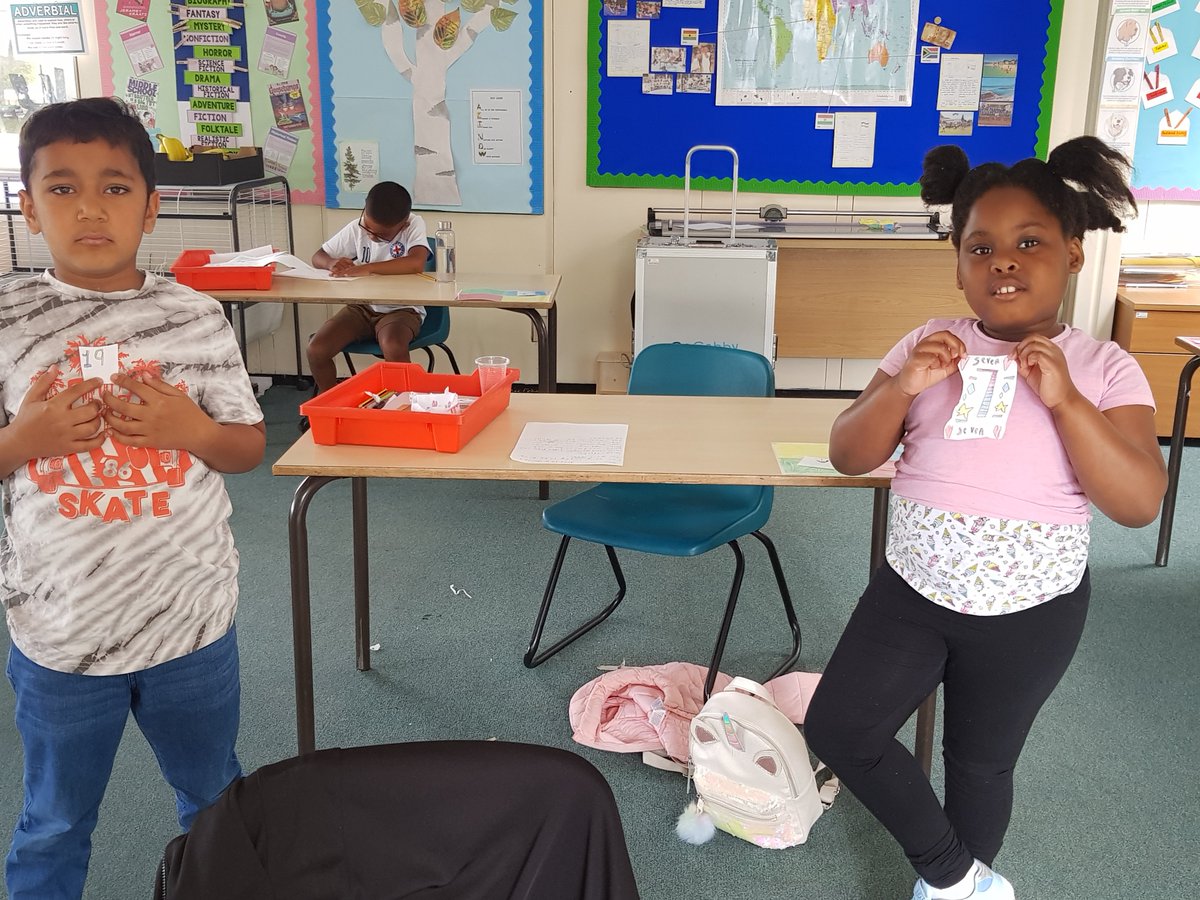 MrsgreenLHS's tweet photo. Team Sunflower dressing up with numbers as part of our maths challenge @HeadLHS  @MrsShehzadLHS @MissTobieLHS @LHS_Watford https://t.co/HflzrvgFmV