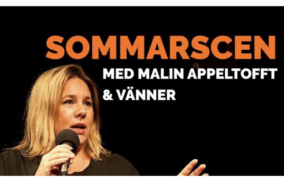 Torsdag 9/7 kl 19 blir det skrattfest på Sommarscenen på Skånegatan 63. Då uppträder Therese Sandin,Viktor Engberg,Johan Hurtig,Stephan Ahlgren,Sara Larsson &amp; Jonas Dillner och <a href="/Jagmalin/">Malin Appeltofft</a> håller ihop kvällen. <a href="/TessComedienne/">Therese Sandin</a> <a href="/denjohanhurtig/">Johan Hurtig Wagrell</a> @StephanAhlgren <a href="/JonasDillner/">Jonas Dillner</a> #standup