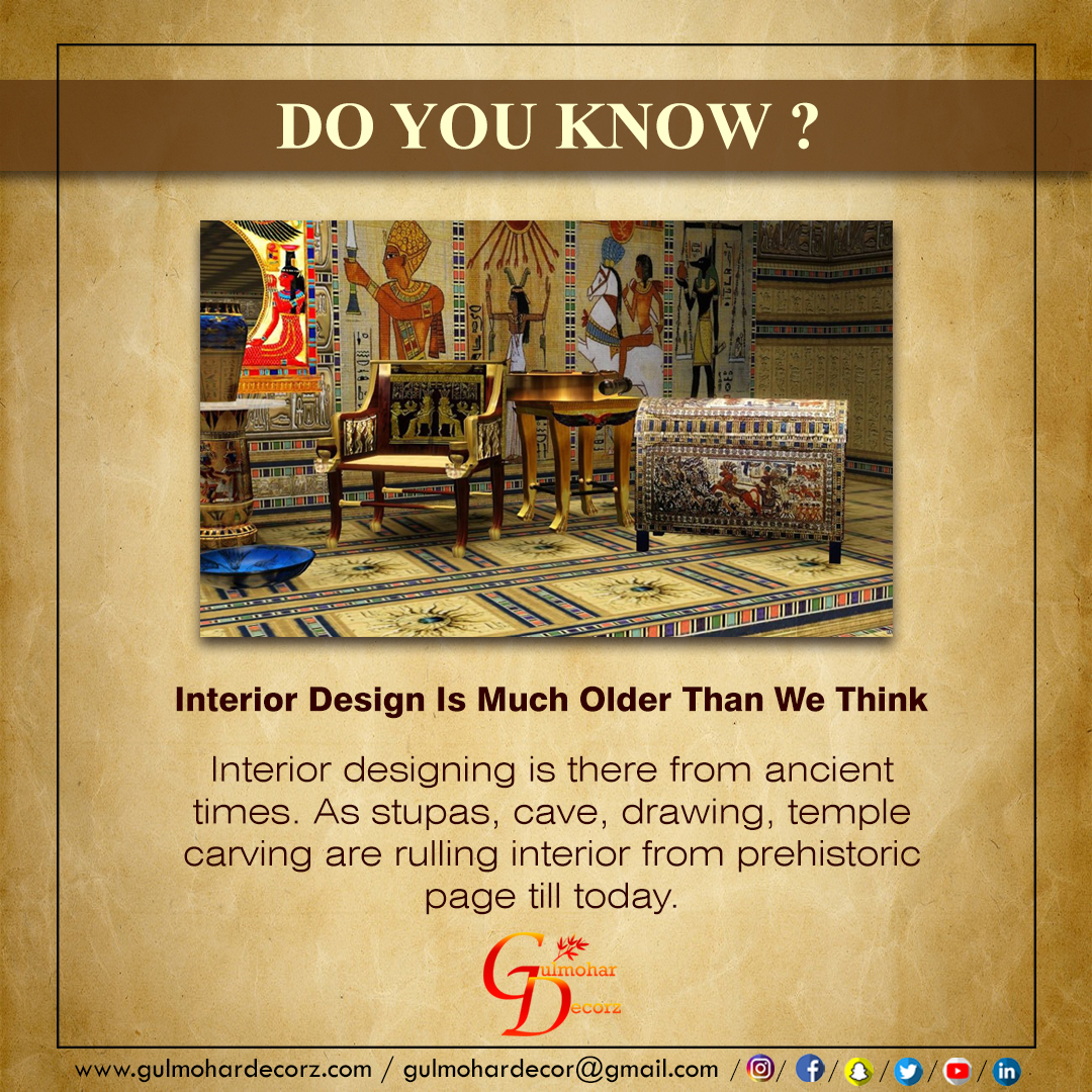 Do you know how old interior designing is...
well,it is much older than what we this.🥺