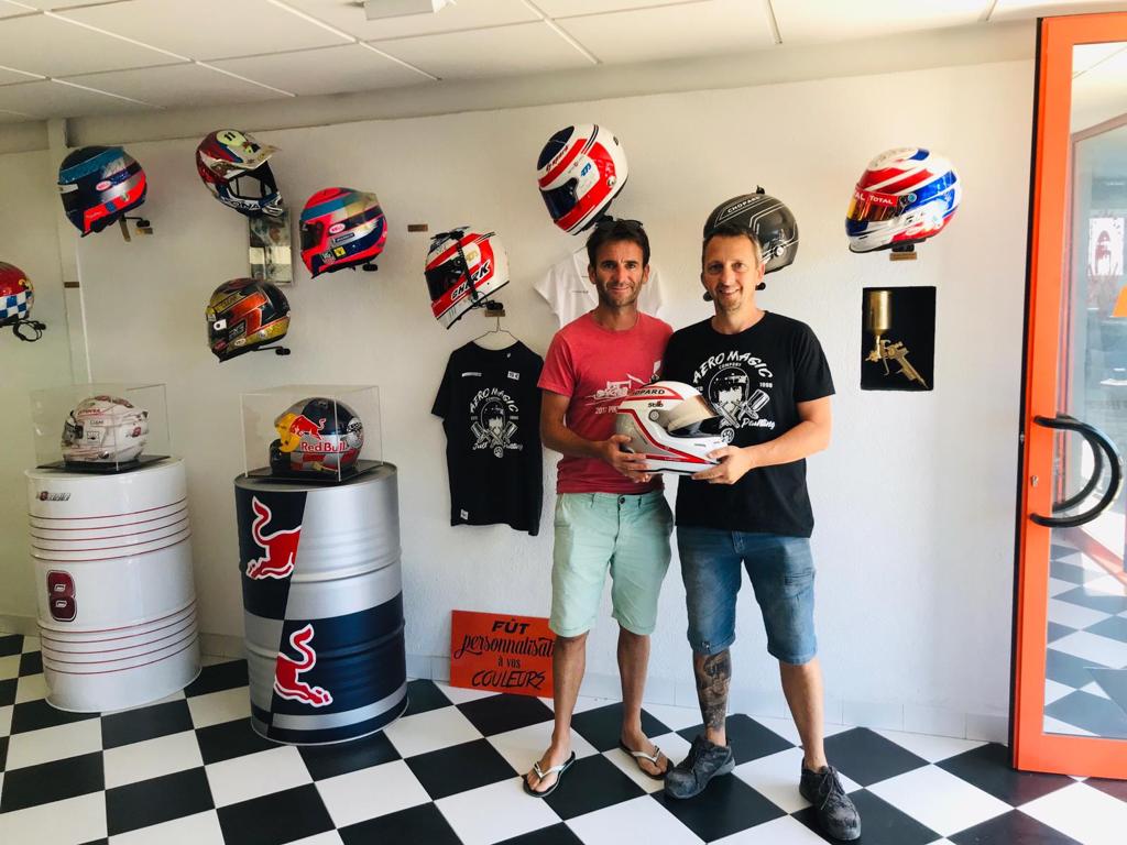 RomainDumas's tweet photo. Quick and nice visit yesterday @MilanoEric before going to @PaulRicardTrack this Tuesday 😀👍 https://t.co/VuiKN4DL8Q