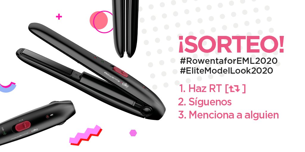 Rowenta_ES's tweet photo. ⁣#SORTEO Haz [RT+Follow] y menciona a una amiga con los hashtags #RowentaforEML2020 y #EliteModelLook2020⁣
💝 Sorteamos 1 plancha Touch Up &amp; Go en cada canal de Rowenta España (Facebook, Twitter e Instagram)⁣
⁣📇 Tienes tiempo hasta el próximo 14 de julio incluido https://t.co/qt64XG2IOV