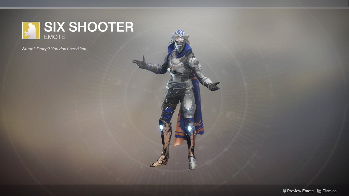 AedanWill's tweet photo. @Bungie  #BungieDayFashionShow 
Outfit Name: Champion of Iron https://t.co/2nme0VnOMq