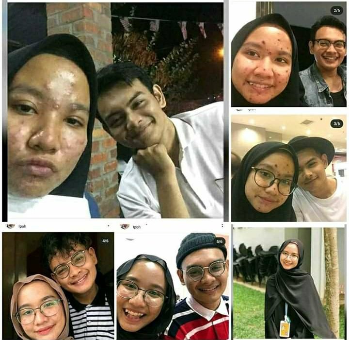 Cewe yg mau nemenin cowo nya sampai sukses udah banyak, 
Tapi jarang cowo yg mau nemenin cewe nya sampe glowing.