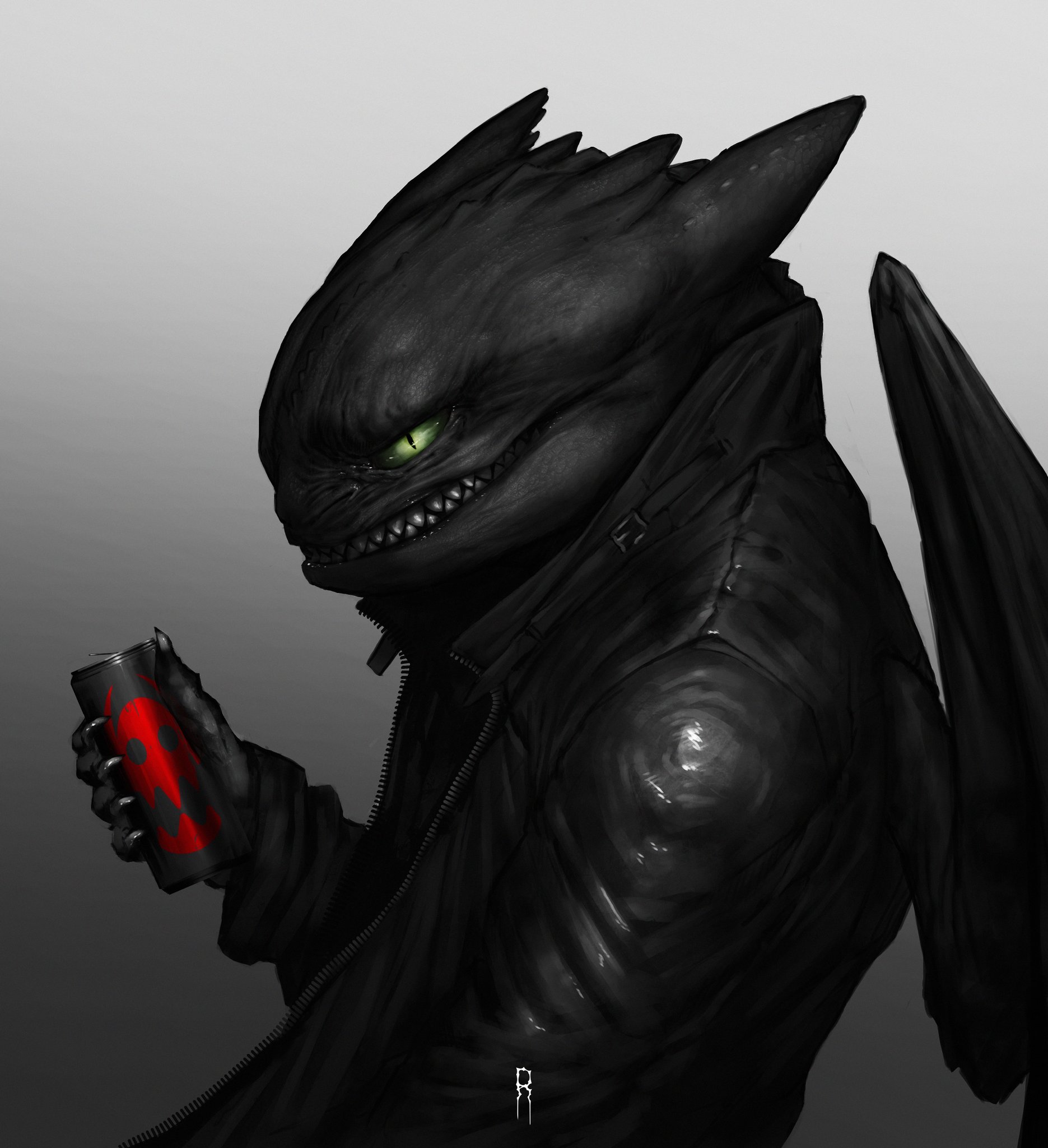 Romeck on Twitter "Dont know why but here is toothless romeckart