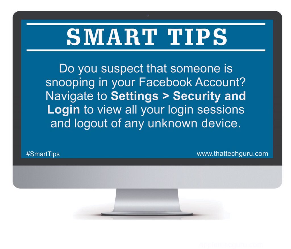 ThatTechGuru1's tweet photo. Your Tuesday Tip by TTG

#SmartTips
#thattechguru
#facebook
#technology https://t.co/cxxdhXmBZm