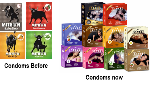 DKTJanani's tweet photo. Our condoms in 1995 vs 2020- Condoms were repackaged to make them look contemporary & in line with the current market. This has helped in better product offtake creating more impact and visibility at retail outlets.
@DKTchangeslives #25yearsofJanani #MithunCondoms #StyleCondoms https://t.co/uLcy0omXcN