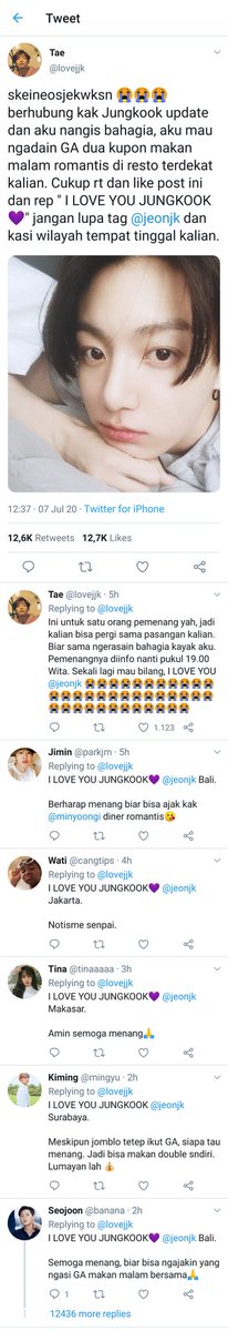 achilleskv's tweet photo. TAEKOOK || KOOKV ONESHOT

Kisah Taehyung seorang fanboy yang mendapat notice langsung dari  Idol kesayangannya, Jungkook. https://t.co/zlslKUPG5J