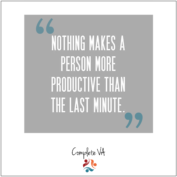 completeva's tweet photo. #TuesdayTip

If you'd like to be more #productive - hire an #efficient #Virtual Assistant to care of the mundane tasks.

#Productivity #VA https://t.co/4ym0o2zXap