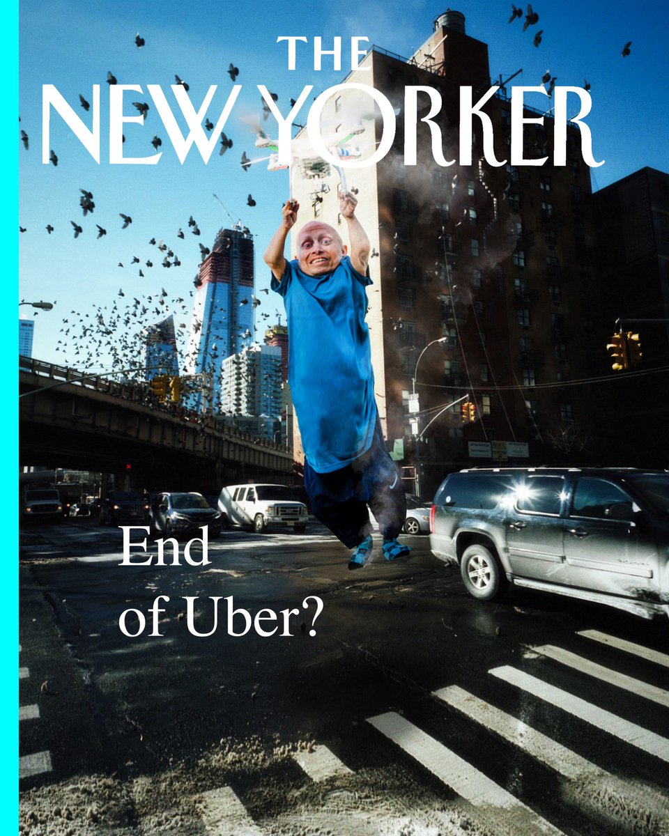 cart_mathieu's tweet photo. #cartmathieu #mathieucart #thenewyorker @NewYorker @nytimes @UberEats @Uber #uber #NewYork #newyorkcity #UberEats #uberend #cover #magazine #paper #ThisIsAmerica #TheEnd #American #america #trump #future #robot #humain https://t.co/uInmFuMLNL