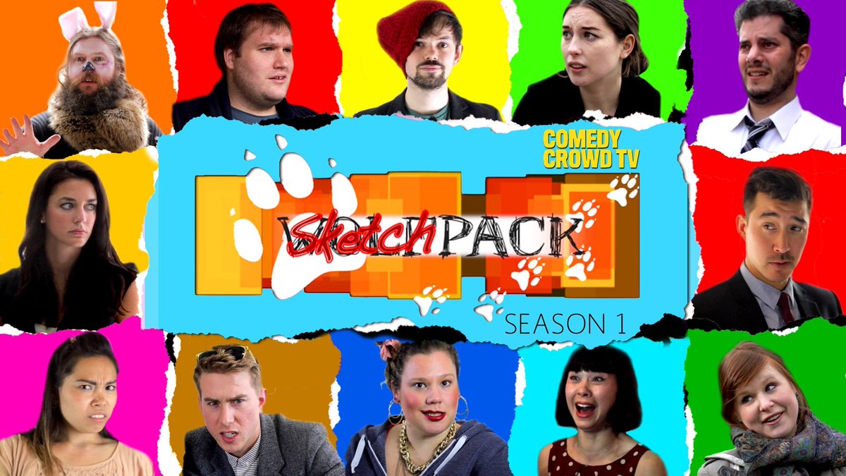 chrisrithin's tweet photo. Really excited that the new and improved 'Repacked' season 1 of #Sketchpack is now available on @comedycrowdtv
https://t.co/wpAD2hbe9z
#sketchcomedy #comedy #tv #howlwithlaughter #howlwiththepack #sketch #streaming #awardwinning https://t.co/VVXZkp5lot