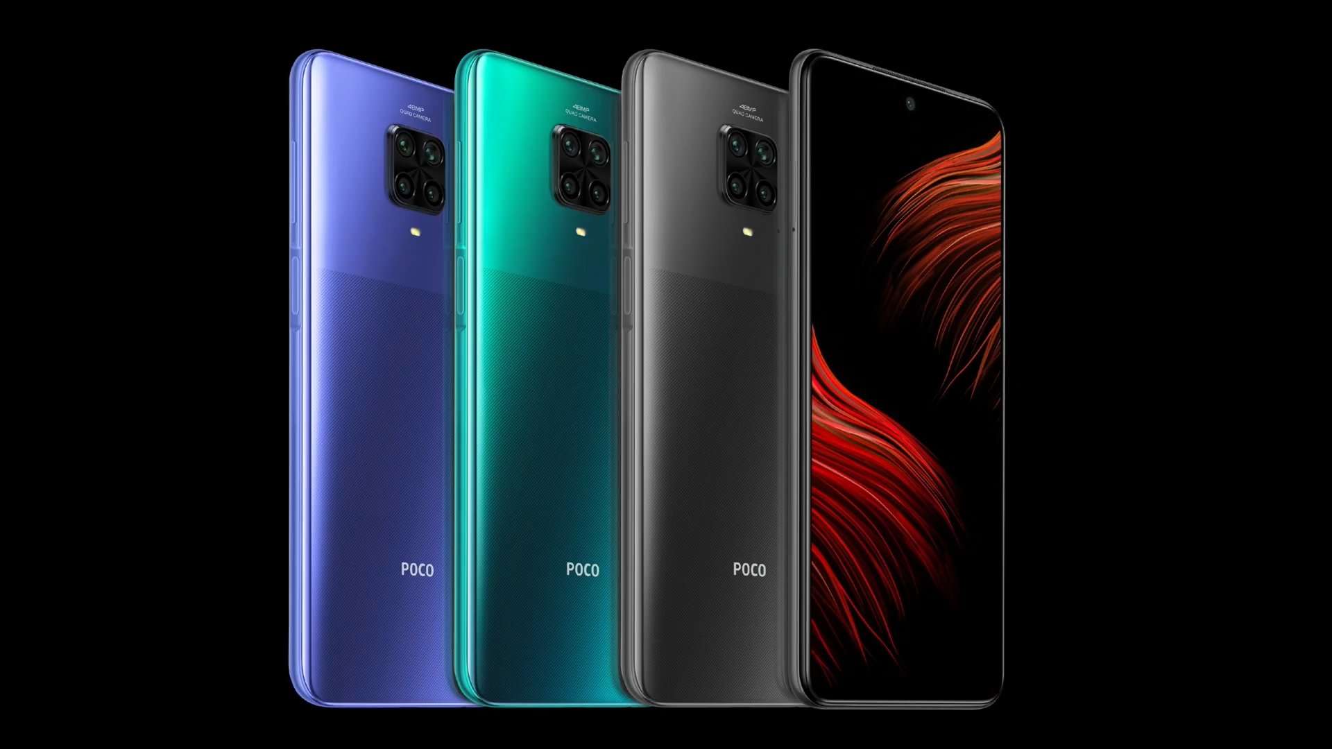 Color options of Poco M2 Pro 