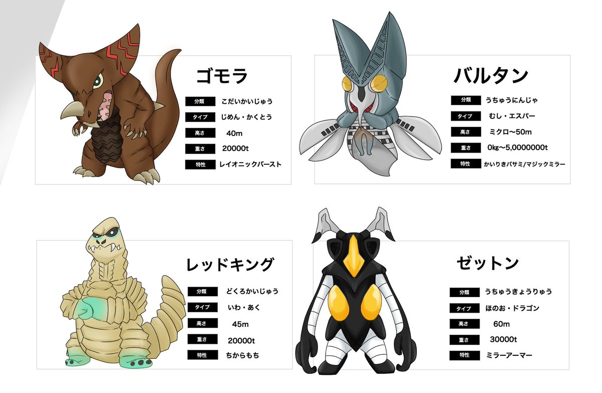 ハリリ ウルトラ怪獣 ポケモン T Co 1on3qhhrlq Twitter